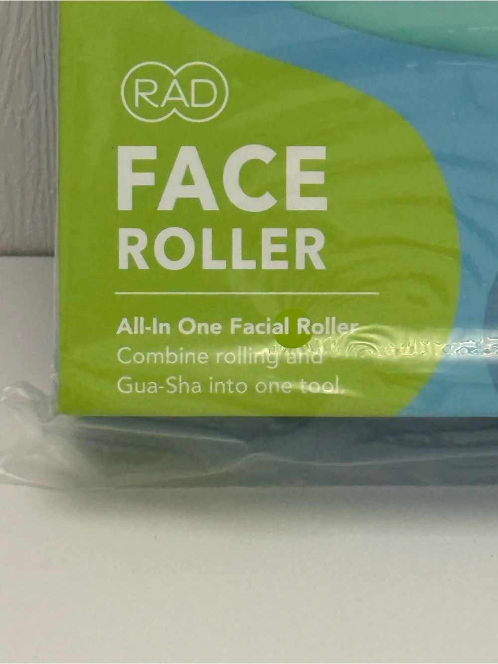 RAD 2-in-1 Facial Roller & Gua Sha Tool Silicone Skin Care Massager
